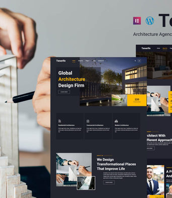 Teneriffa – Architekturbüro Elementor Template Kit