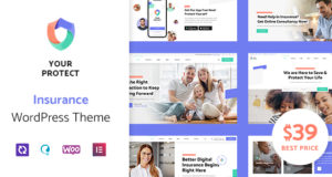 YourProtect - WordPress Layout für Versicherungen und Finanzen