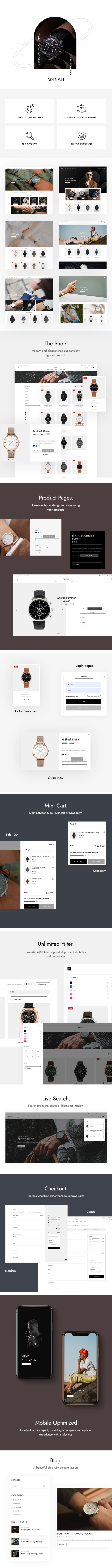Wrish – Watch Store WooCommerce WordPress Theme - 2