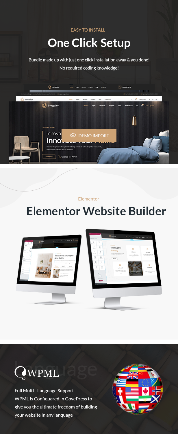 Interior - Interior Design WordPress Theme