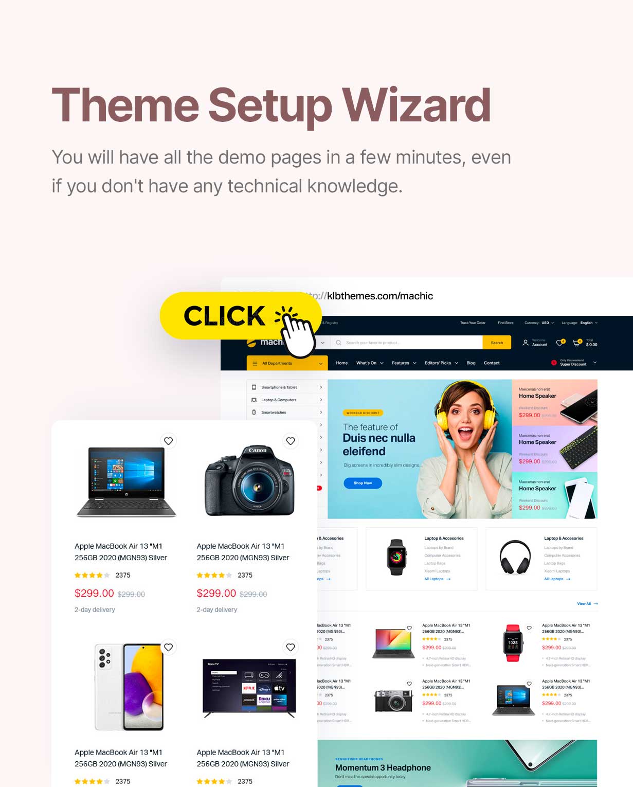 Machic - Elektronikladen WooCommerce Theme - 14