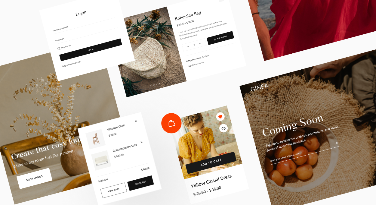 Ginea - Modern WooCommerce Theme