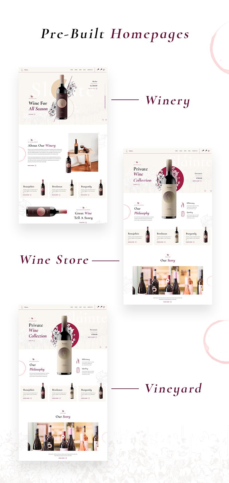 Slainte - Weingut & Weinladen WooCommerceTheme - 2