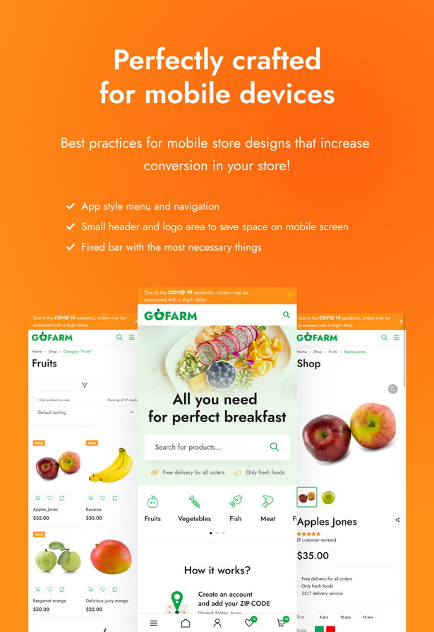 Gofarm - Lebensmittel WooCommerce WordPress Theme - 4