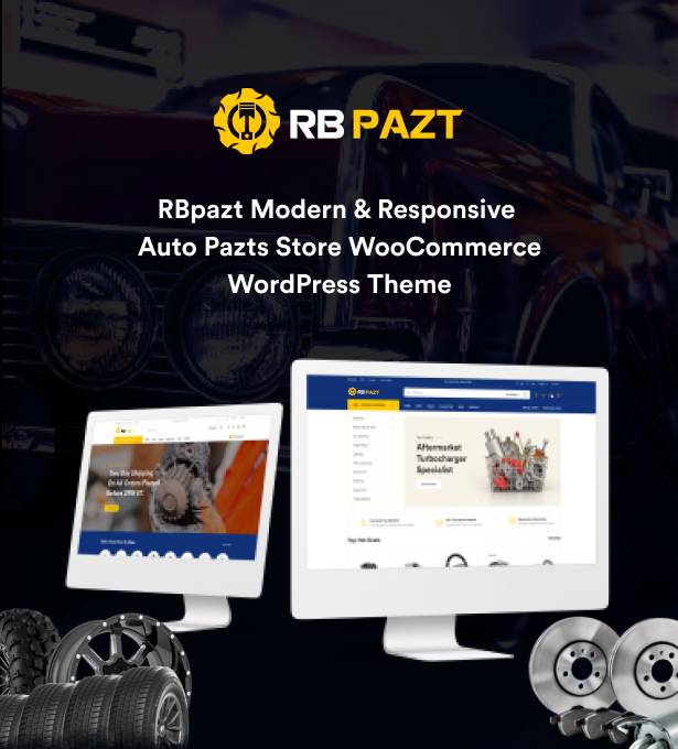 RBpazt - Autoteile Shop WooCommerce Theme