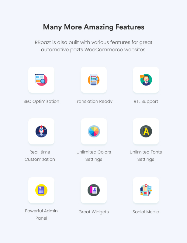 RBpazt - Autoteile Shop WooCommerce Theme