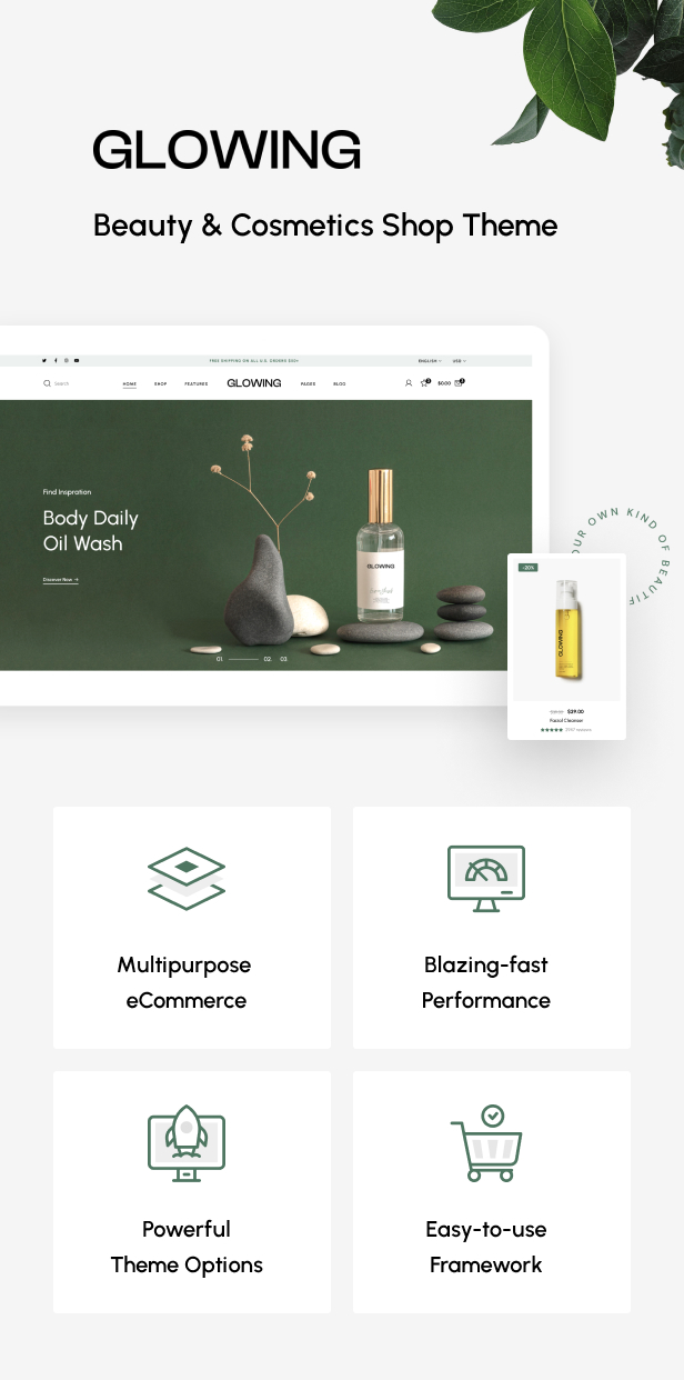 Glowing – Beauty & Kosmetik Shop Theme - 10