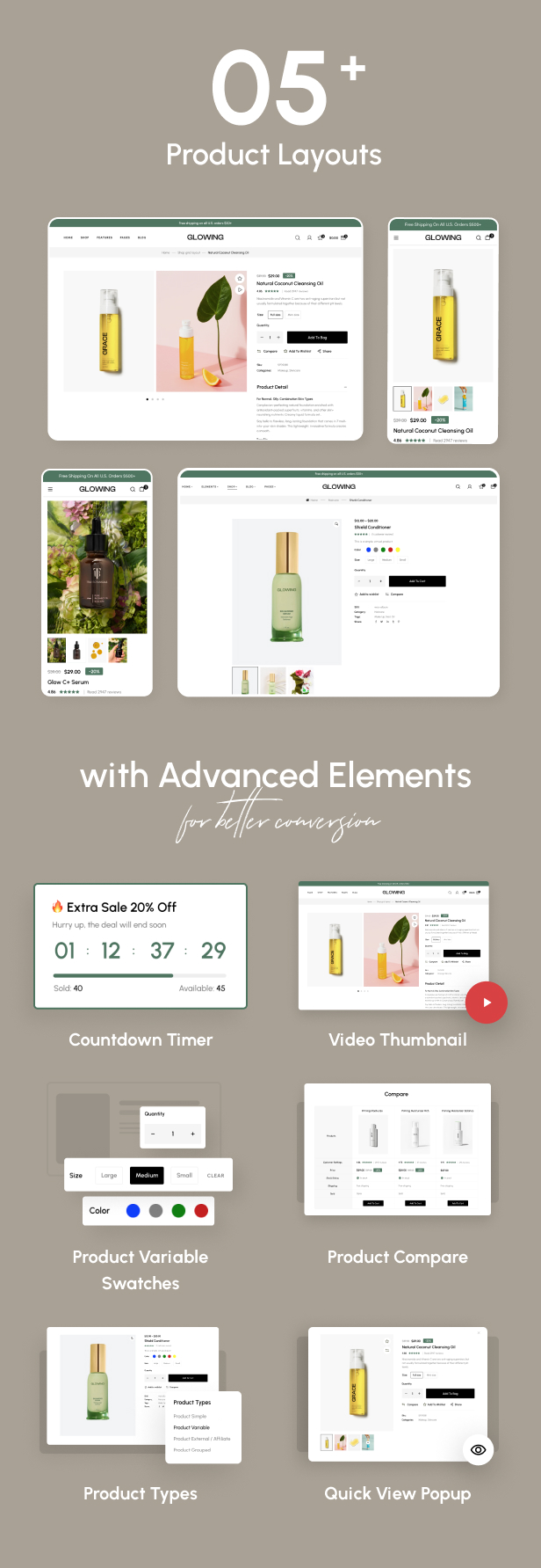 Leuchtend – Beauty & Kosmetik Shop Theme - 15