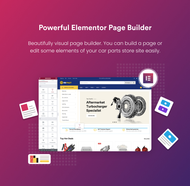 RBpazt - Autoteile Shop WooCommerce Theme