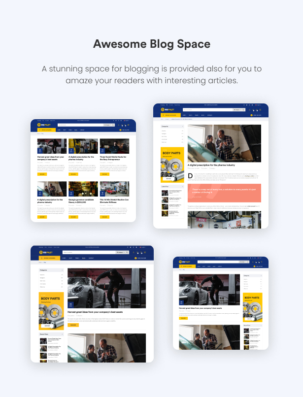 RBpazt - Autoteile Shop WooCommerce Theme