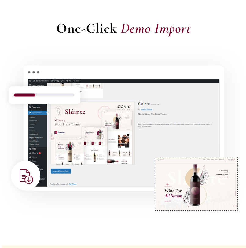 Slainte - Weingut & Weinladen WooCommerceTheme - 6