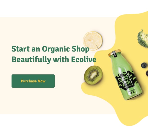 Ecolive - Bestes Lebensmittelgeschäft WooCommerce WordPress Theme