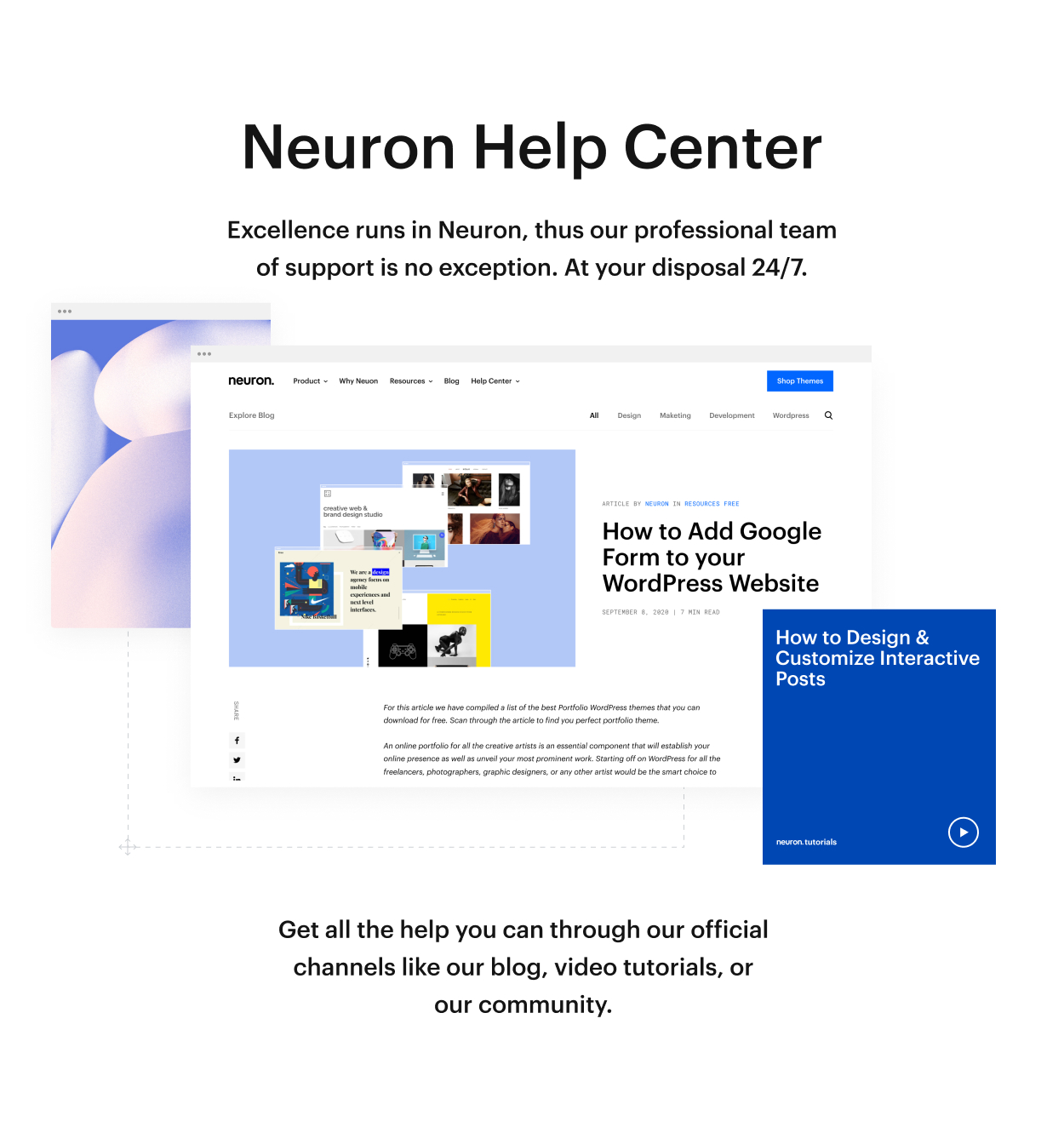 Kaon WordPress Theme - Help Center