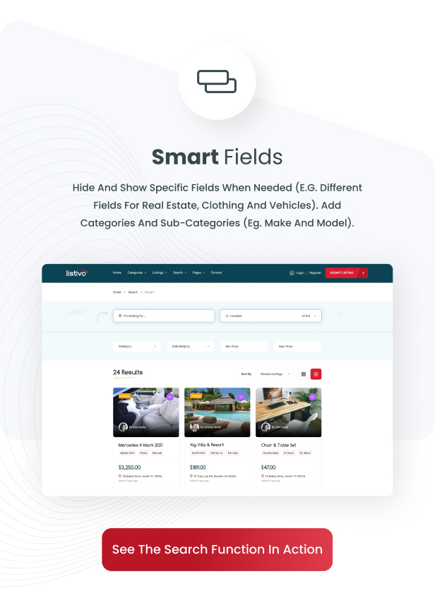 Listivo - WordPress-Theme für Kleinanzeigen und Verzeichniseinträge - 6