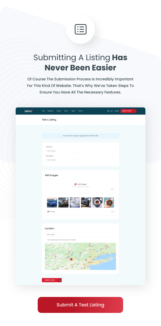 Listivo - WordPress Theme für Kleinanzeigen und Verzeichniseinträge - 8