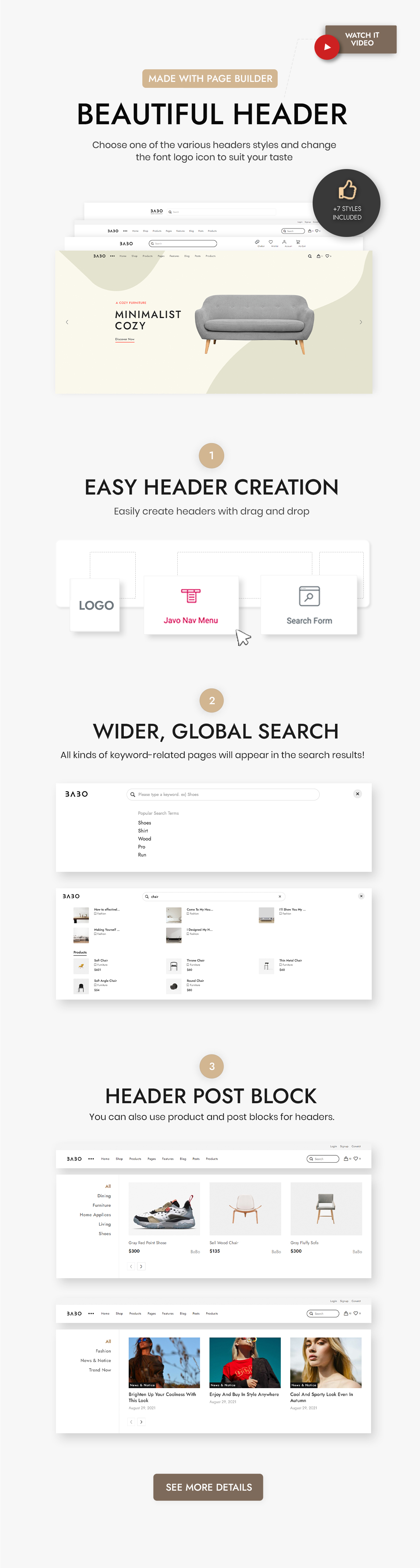 Babo - Modernes und flexibles WooCommerce-Theme - 10