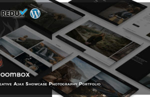 Bloombox – Ajax Showcase Fotografie WordPress Layout