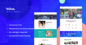 Edus - Online Education Elementor Template Kit