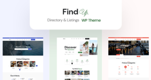 Findup – Verzeichnis & Auflistung WordPress Template + RTL