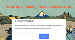 Kontaktformular 7 E-Mail-Verifizierung – OTP-Verifizierung