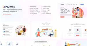 Pejwan - Vorlagen-Kit für Agenturen für SEO und digitales Marketing