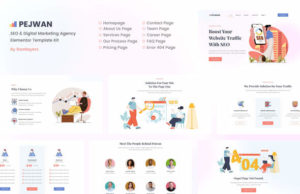 Pejwan – Vorlagen-Kit für Agenturen für SEO und digitales Marketing