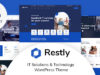 Restly - WordPress-Vorlage für IT-Lösungen und -Technologie