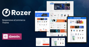 Rozer – Digitales E-Commerce-WordPress-Vorlage