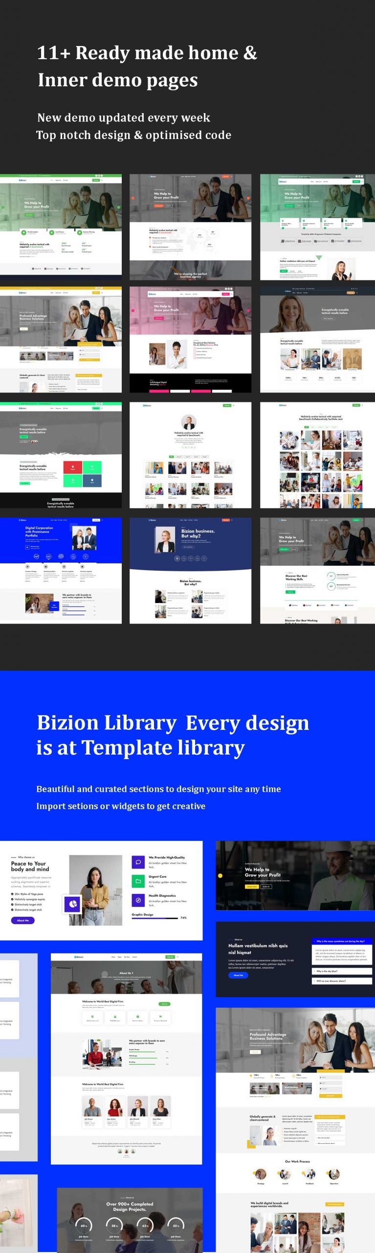 Bizion - Mehrzweck-WordPress-Theme - 1