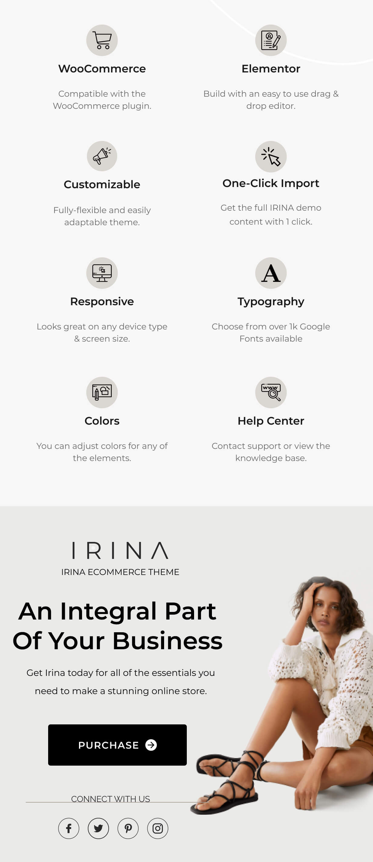 IRINA - Elementor WooCommerce-Theme - 4