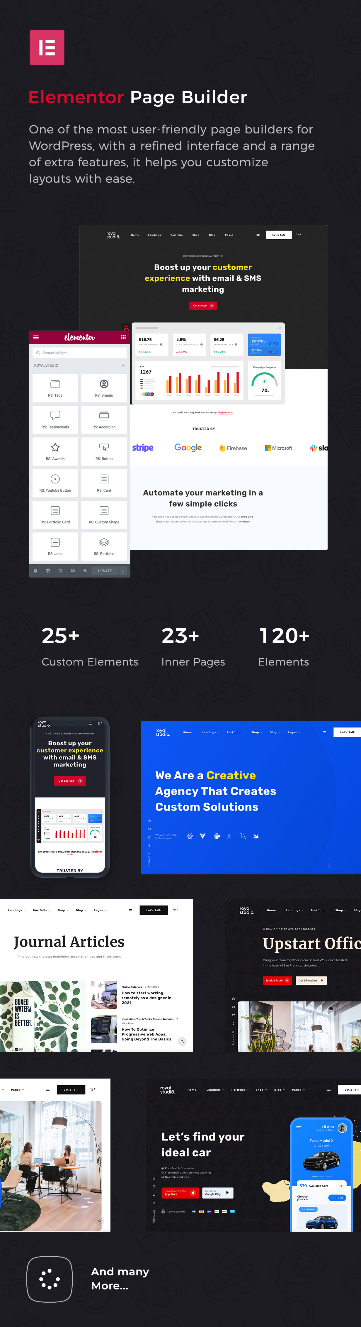 RoyalStudio - Agentur & Marketing Theme - 7