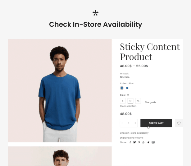 Cecile - Minimalistisches WooCommerce-Theme - Check-In Store verfügbar