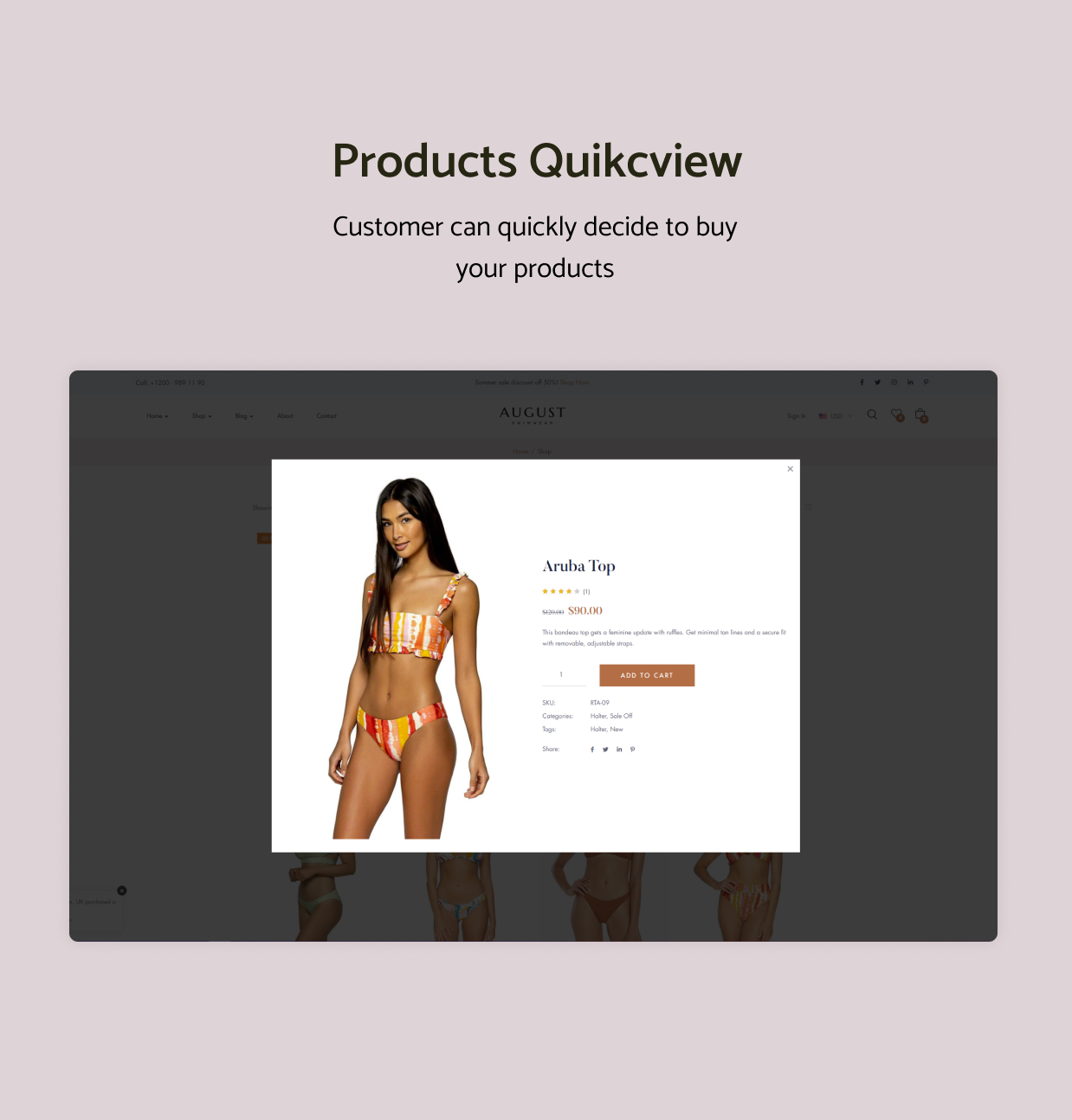 August - Bademode WooCommerce WordPress Theme - 8