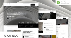 Architeca – Architekturbüro & Innenarchitektur Elementor Template Kit