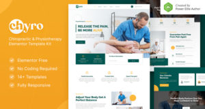 Chyro – Chiropraktik & Physiotherapie Elementor Template Kit