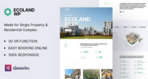 Ecoland - WordPress-Thema für einzelne Immobilien