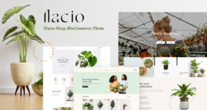 Flacio – WooCommerce-Template für den Pflanzenshop