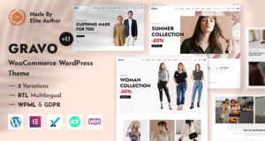 Gravo – WooCommerce-WordPress-Vorlage