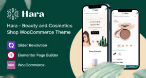 Hara – Beauty und Kosmetik Shop WooCommerce Vorlage