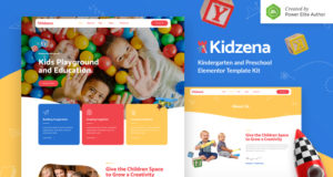 Kidzena – Kindergarten & Vorschule Elementor Template Kit