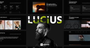Lucius – Elementor-Vorlagen-Kit für das persönliche Portfolio