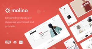 Molino – Ein minimales WordPress WooCommerce-Vorlage