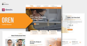 Oren – Creative Business Elementor Template-Kit