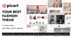 Picart – Mode-WooCommerce-WordPress-Vorlage