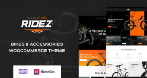 Ridez – Fahrradladen-Element oder WordPress-Template