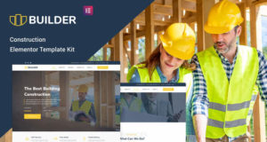 The Builder – Bau & Architektur Elementor Template Kit