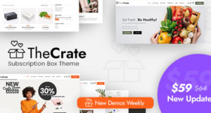 TheCrate – WooCommerce-Abonnement-Box-Layout