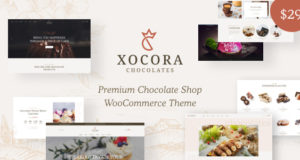 Xocora – Lebensmittel Bäckerei WooCommerce WordPress Vorlage