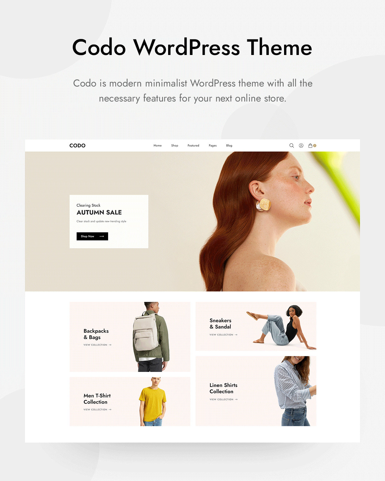 Codo - Minimalistisches WooCommerce-Theme - 3