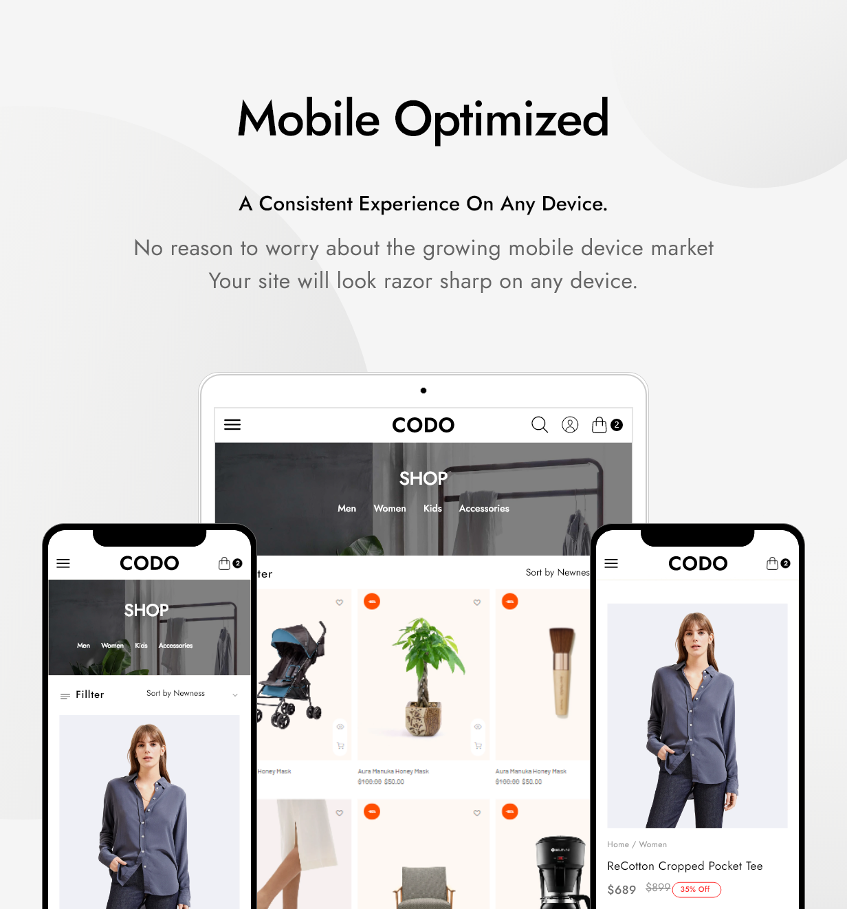 Codo - Minimalistisches WooCommerce-Theme - 7